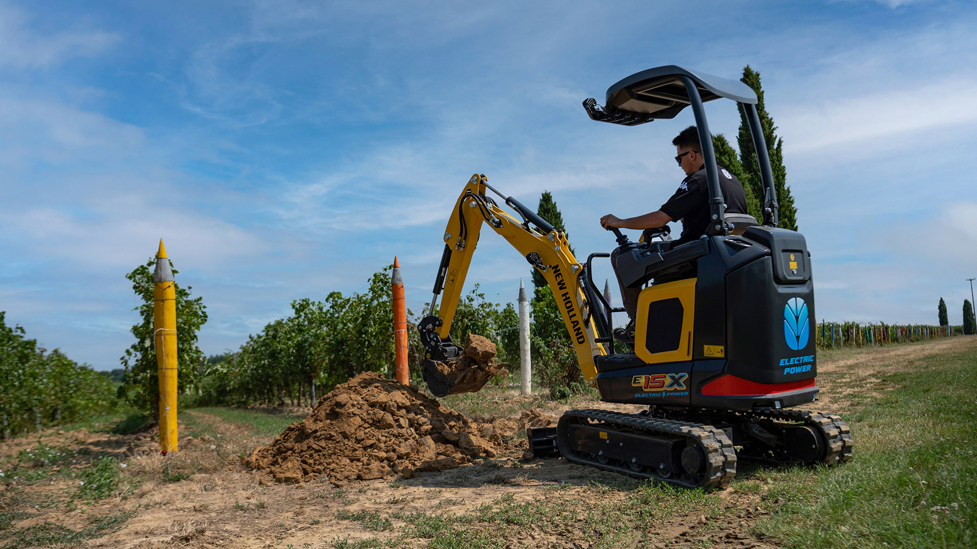 electric mini excavator